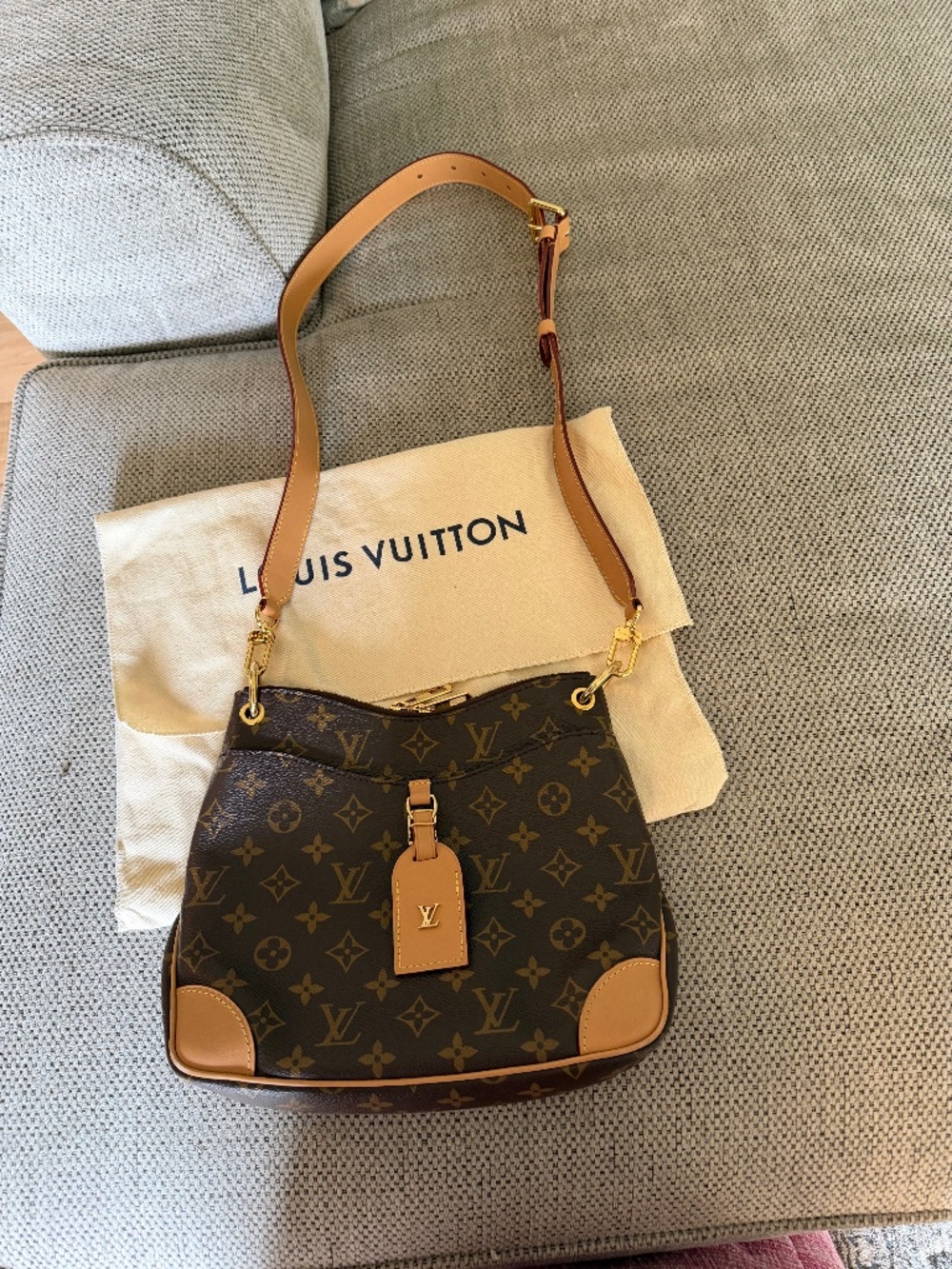 Louis Vuitton Odeon MM Monogram Crossbody – Excellent Condition – Authentic